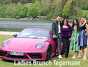 Dirndl & PS am Tegernsee – Sandra Abt und Lena Hoschek luden mit Porsche zum "Ladies Brunch" an den Tegernsee am 7. Mai 2024  (©Foto: Martin Schmitz)